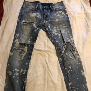 MNML.LA zipper jeans similar to Fear of God